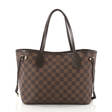 Louis Vuitton Neverfull Tote Damier PM Brown 3161801