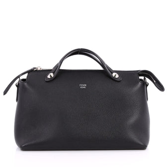 Fendi By The Way Satchel Calfskin Small Black 3162001
