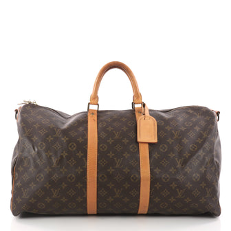 Louis Vuitton Keepall Bag Monogram Canvas 55 Brown 3162105
