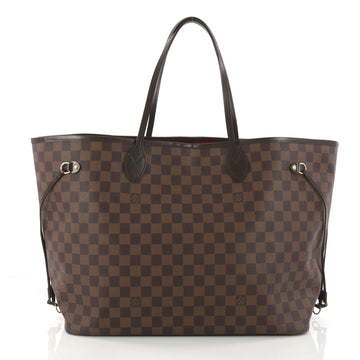Louis Vuitton Neverfull Tote Damier GM Brown 3164002