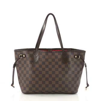 Louis Vuitton Neverfull Tote Damier PM Brown 3164004