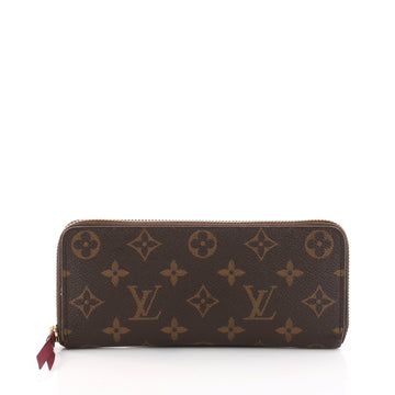 Louis Vuitton Clemence Wallet Monogram Canvas Brown 3164901