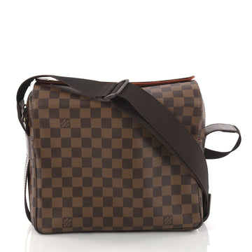 Louis Vuitton Naviglio Handbag Damier Brown 3165503