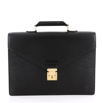 Louis Vuitton Serviette Ambassadeur Handbag Epi Leather 3165901