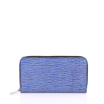 Louis Vuitton Zippy Wallet Epi Leather Blue 3166703