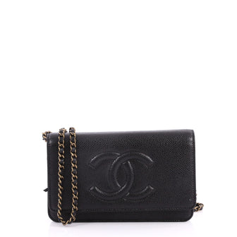 Chanel Timeless Wallet on Chain Caviar Black 3168503
