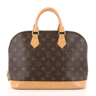 Louis Vuitton Vintage Alma Handbag Monogram Canvas PM 3168702
