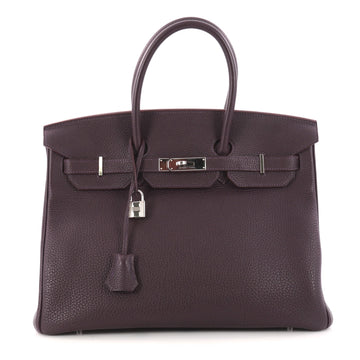Hermes Birkin Handbag Purple Togo with Palladium 3170501