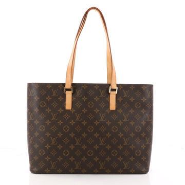 Louis Vuitton Luco Handbag Monogram Canvas Brown 3170801