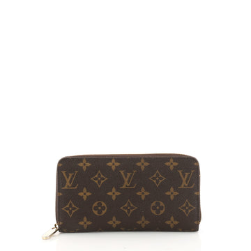 Louis Vuitton Zippy Wallet Monogram Canvas Brown 3171101