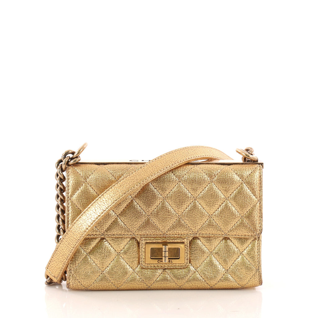 Buy Chanel Rita Flap Bag Quilted Calfskin Small Gold 3172001