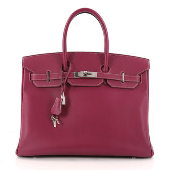 Hermes Candy Birkin Handbag Epsom 35 Pink 3173401