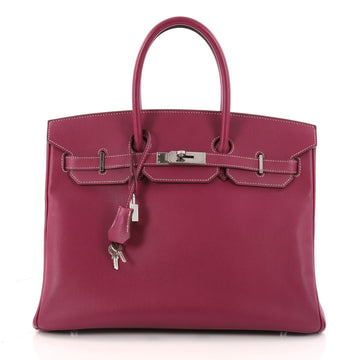 Hermes Candy Birkin Handbag Epsom 35 Pink 3173401