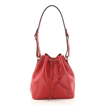 Louis Vuitton Petit Noe Handbag Epi Leather Red 3174904