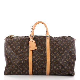 Louis Vuitton Keepall Bag Monogram Canvas 55 Brown 3175902