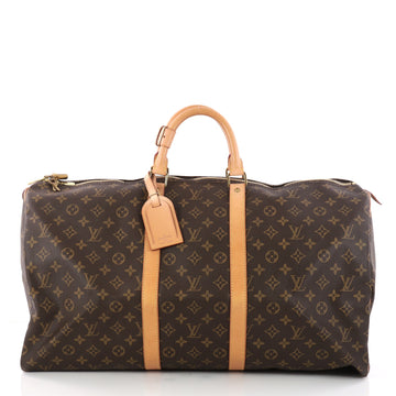 Louis Vuitton Keepall Bag Monogram Canvas 55 Brown 3175902