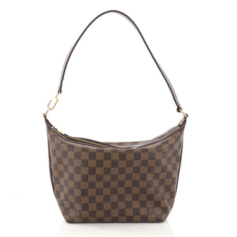 Louis Vuitton Illovo Handbag Damier MM Brown 3176001