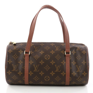 Louis Vuitton Papillon Handbag Monogram Canvas 30 Brown 3176302