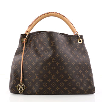 Louis Vuitton Artsy Handbag Monogram Canvas MM Brown 3176502