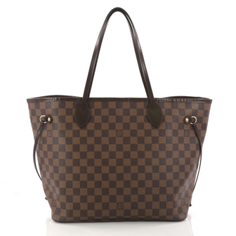 Louis Vuitton Neverfull Tote Damier MM Brown 3176503