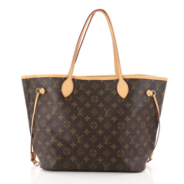 Louis Vuitton Neverfull Tote Monogram Canvas MM Brown 3176902