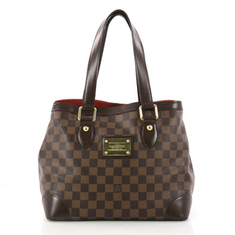 Louis Vuitton Hampstead Handbag Damier PM Brown 3177601