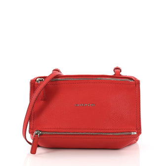 Givenchy Pandora Bag Leather Mini Red 3180302