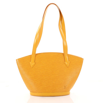 Louis Vuitton Saint Jacques Handbag Epi Leather PM Yellow 3182102