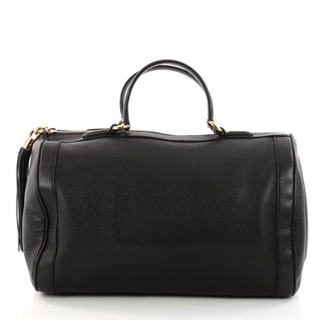 Gucci Soho Boston Bag Leather Black 3183202