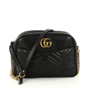 Gucci GG Marmont Shoulder Bag Matelasse Leather Medium 3183501