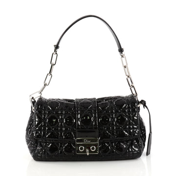Christian Dior New Lock Flap Bag Cannage Quilt Patent 3183603