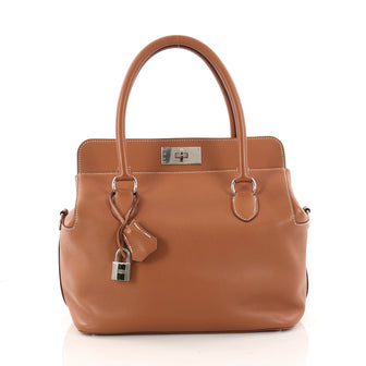  Hermes Toolbox Handbag Swift 26 Brown 3183801