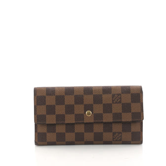  Louis Vuitton Sarah Wallet Damier Brown 3186601
