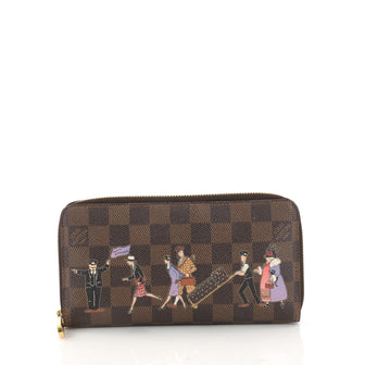 Louis Vuitton Zippy Wallet Limited Edition Damier Brown 3186602