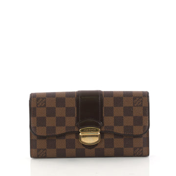 Louis Vuitton Sistina Wallet Damier Brown 3186607