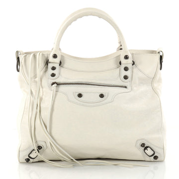 Balenciaga Velo Classic Studs Handbag Leather Medium 3187103