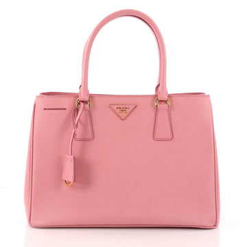 Prada Gardener's Tote Saffiano Leather Medium Pink 3189701