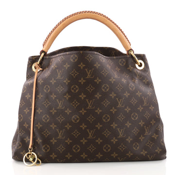 Louis Vuitton Artsy Handbag Monogram Canvas MM Brown 3190401