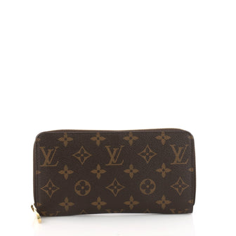  Louis Vuitton Zippy Wallet Monogram Canvas Brown 3191602