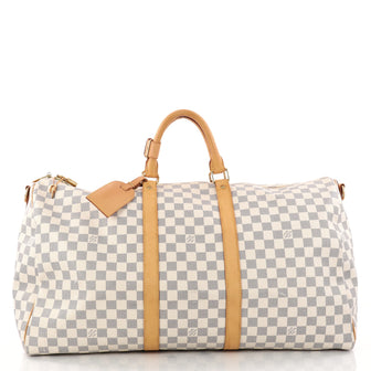  Louis Vuitton Keepall Bandouliere Bag Damier 55 Neutral 3192402