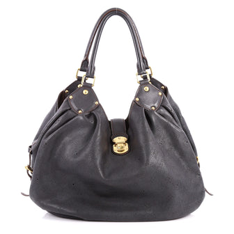 Louis Vuitton L-Hobo Mahina Leather Black 3193002