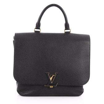 Louis Vuitton Volta Handbag Leather Black 3194102