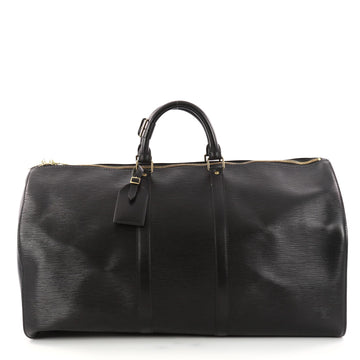 Louis Vuitton Keepall Bag Epi Leather 55 Black 3196603