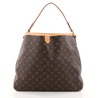 Delightful Handbag Monogram Canvas MM
