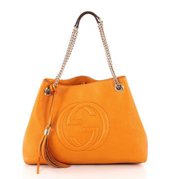 Gucci Soho Chain Strap Shoulder Bag Leather Medium 3204501