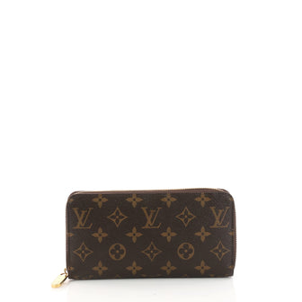 Louis Vuitton Zippy Wallet Monogram Canvas Brown 3204702