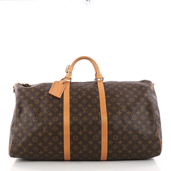 Louis Vuitton Keepall Bandouliere Bag Monogram Canvas 60 3205002
