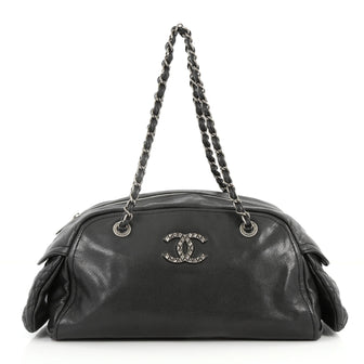 Chanel Multipocket Bowling Bag Caviar Small Black 3208502