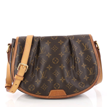 Louis Vuitton Menilmontant Handbag Monogram Canvas PM 3208504