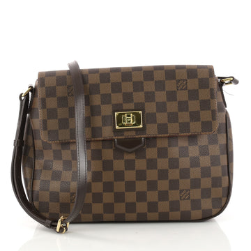 Louis Vuitton Besace Rosebery Handbag Damier Brown 3211104